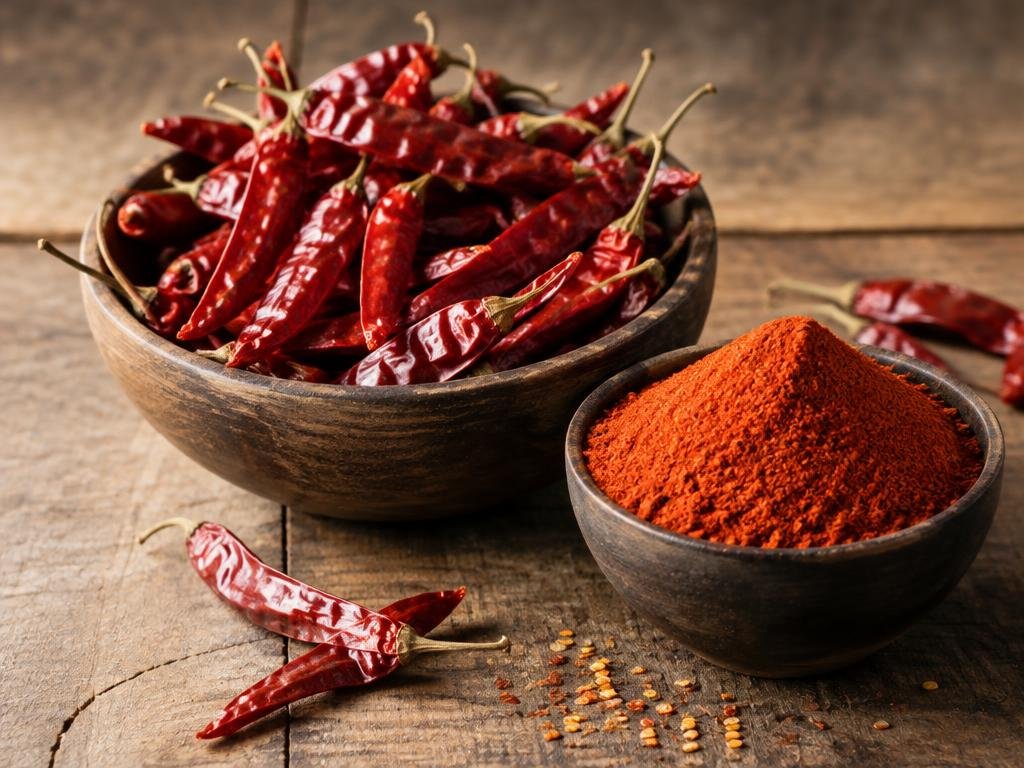 Chilli — illustrative export photography
