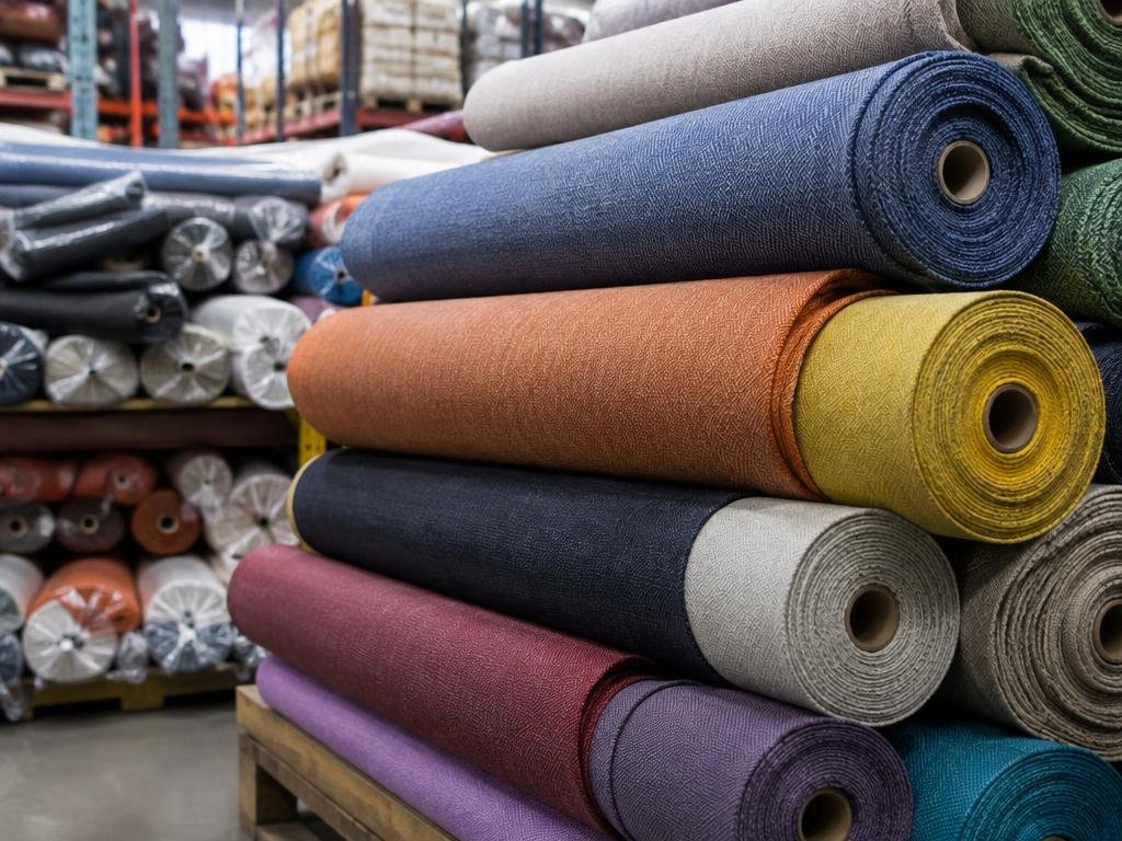 Fabrics — illustrative export photography