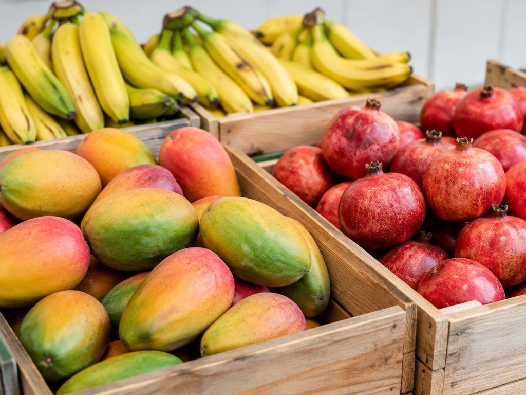Fruits — illustrative export photography