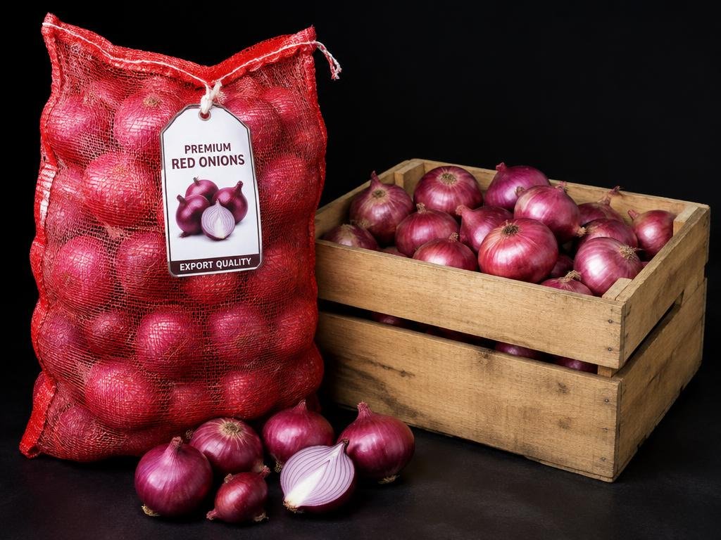 Onion — illustrative export photography
