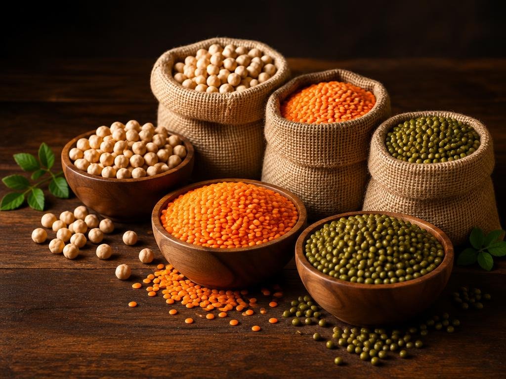 Pulses — illustrative export photography