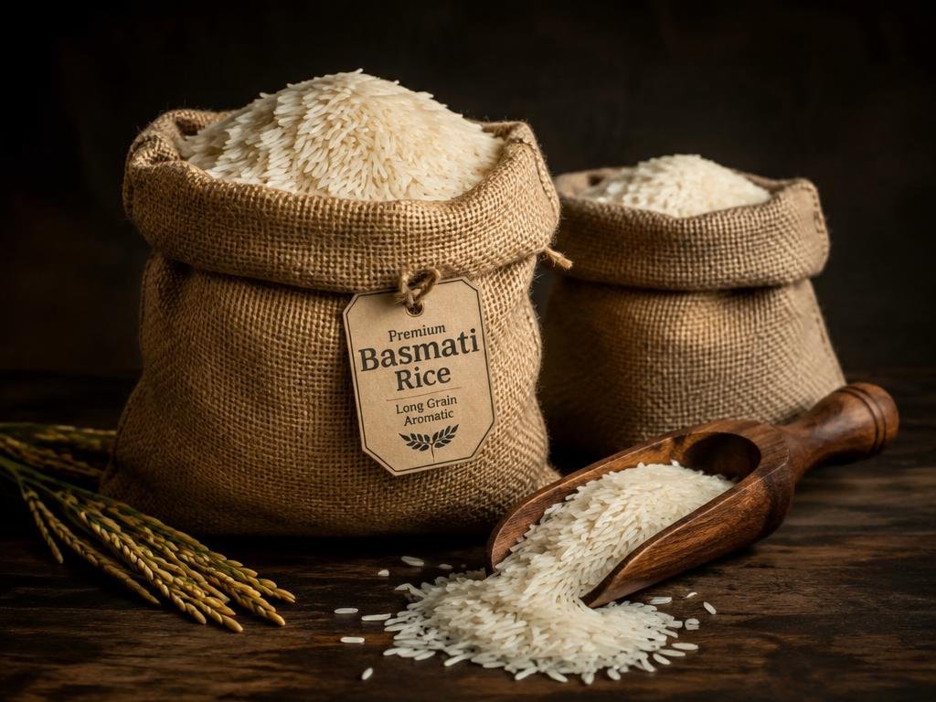 Rice — illustrative export photography