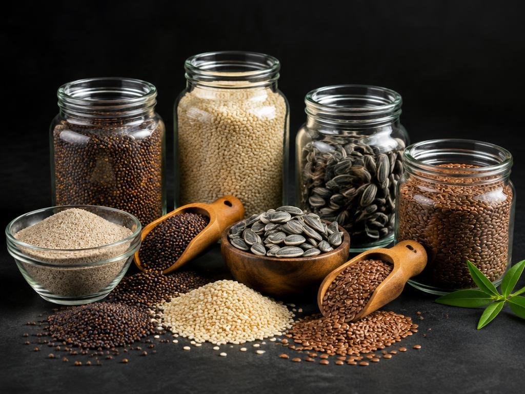 Seeds — illustrative export photography