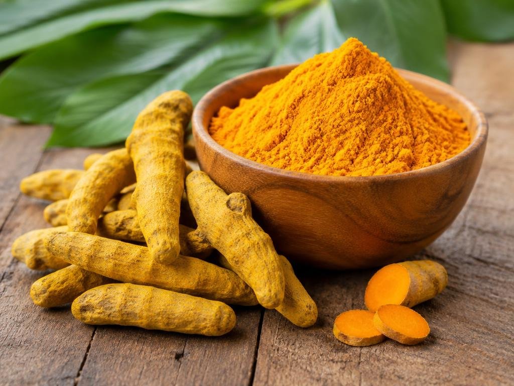 Turmeric — illustrative export photography